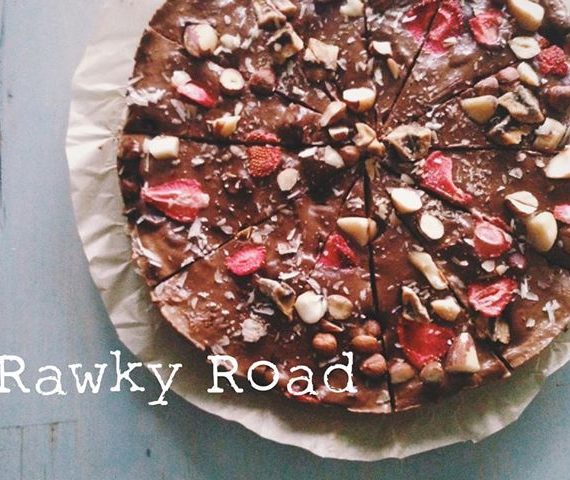 Rawky Road Cheesecake